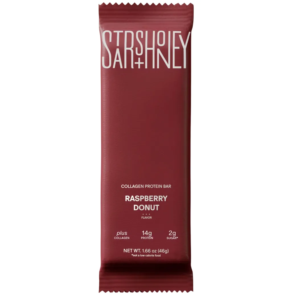 Stars + Honey The Raspberry Donut protein bar product photo