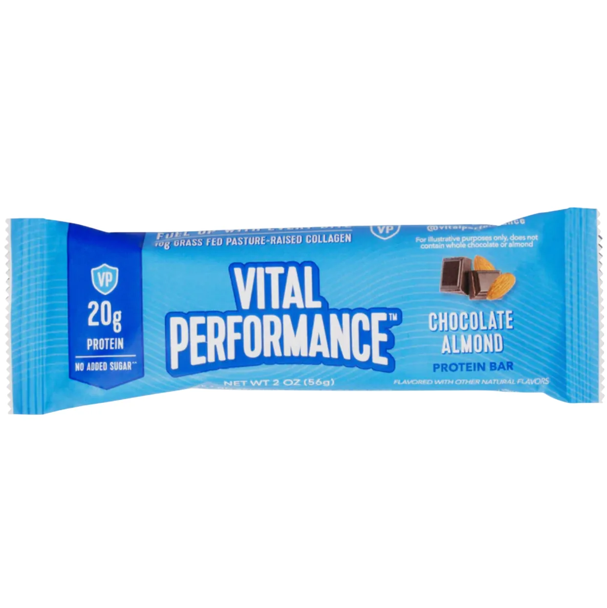 Vital Proteins Chocolate Almond protein bar product photo
