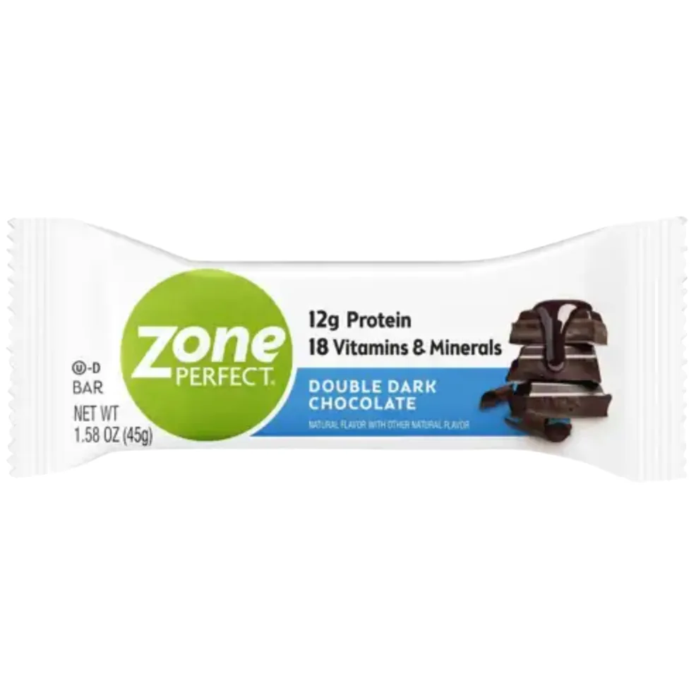 ZonePerfect Double Dark Chocolate protein bar product photo