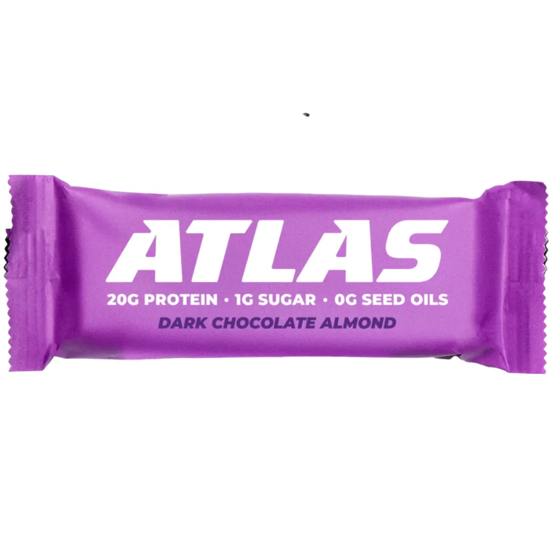 Atlas Dark Chocolate Almond protein bar product photo