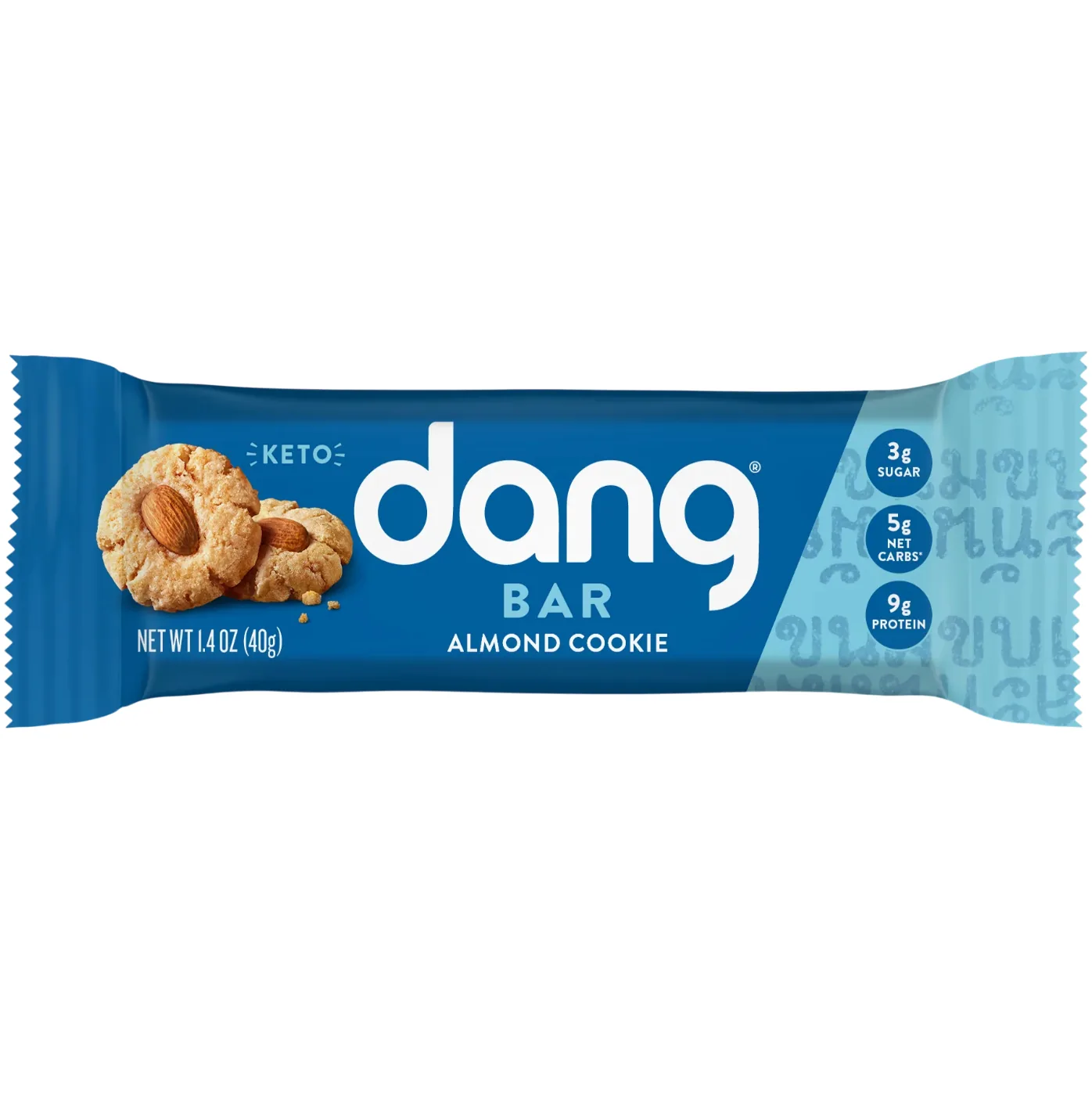 Dang Foods Almond Cookie protein bar product photo