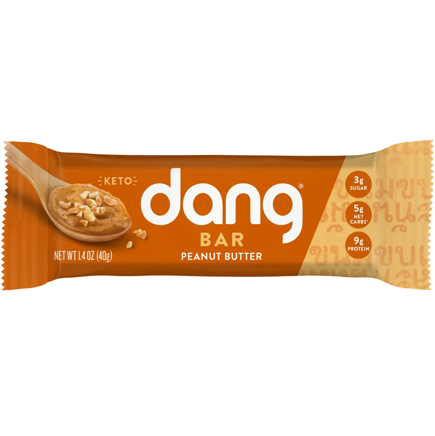Dang Foods Peanut Butter protein bar product photo