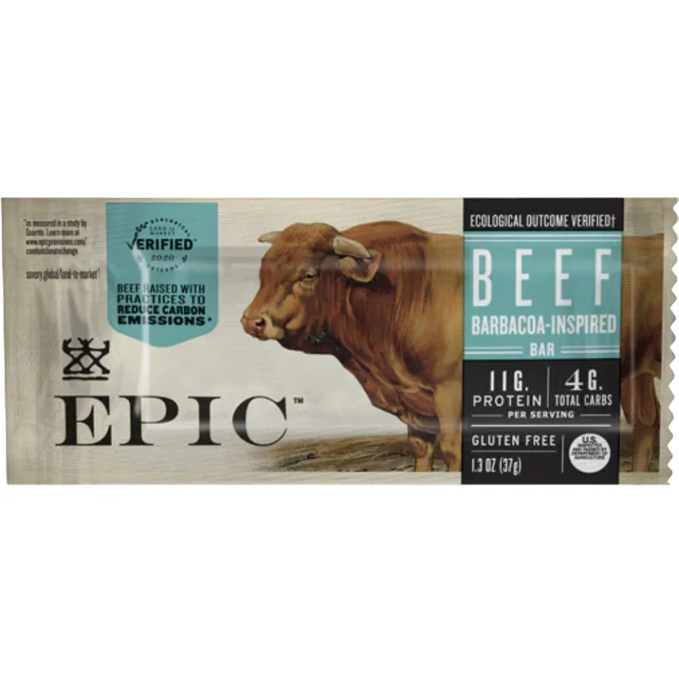 EPIC Provisions Beef Barbacoa-Inspired Bar protein bar product photo