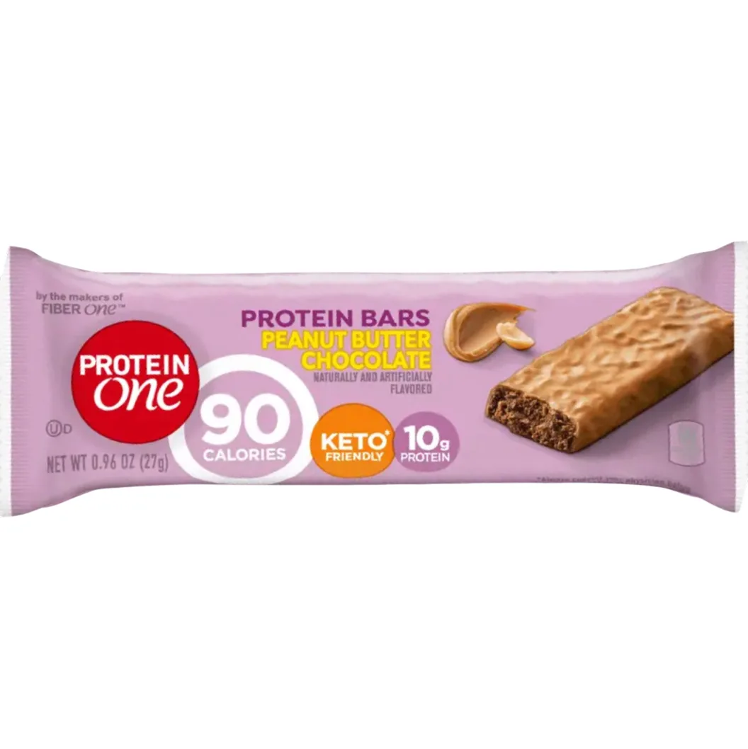 Fiber One Peanut Butter Chocolate protein bar product photo