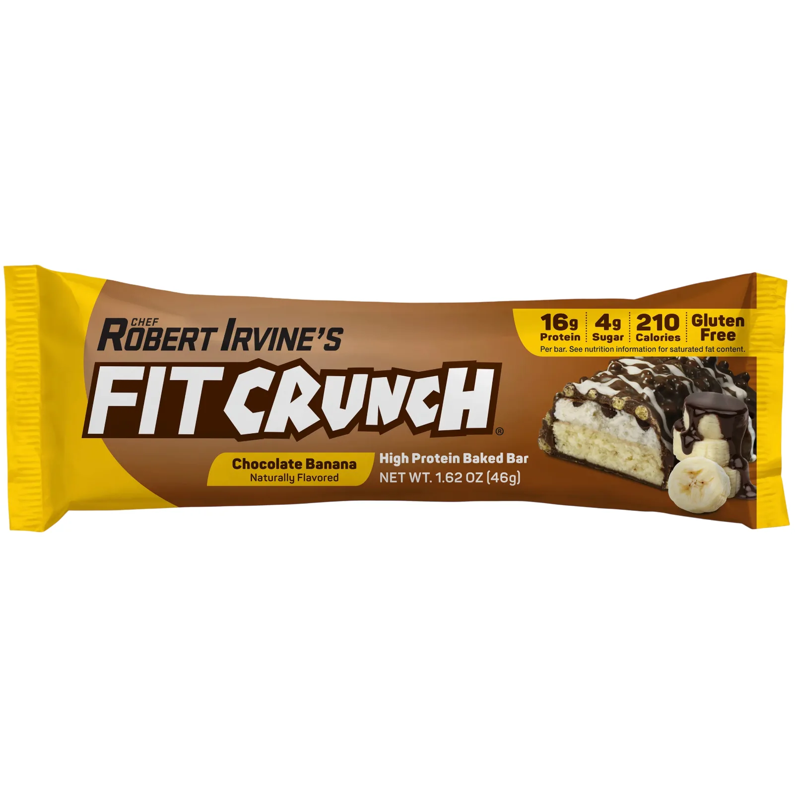 FITCRUNCH Chocolate Banana protein bar product photo