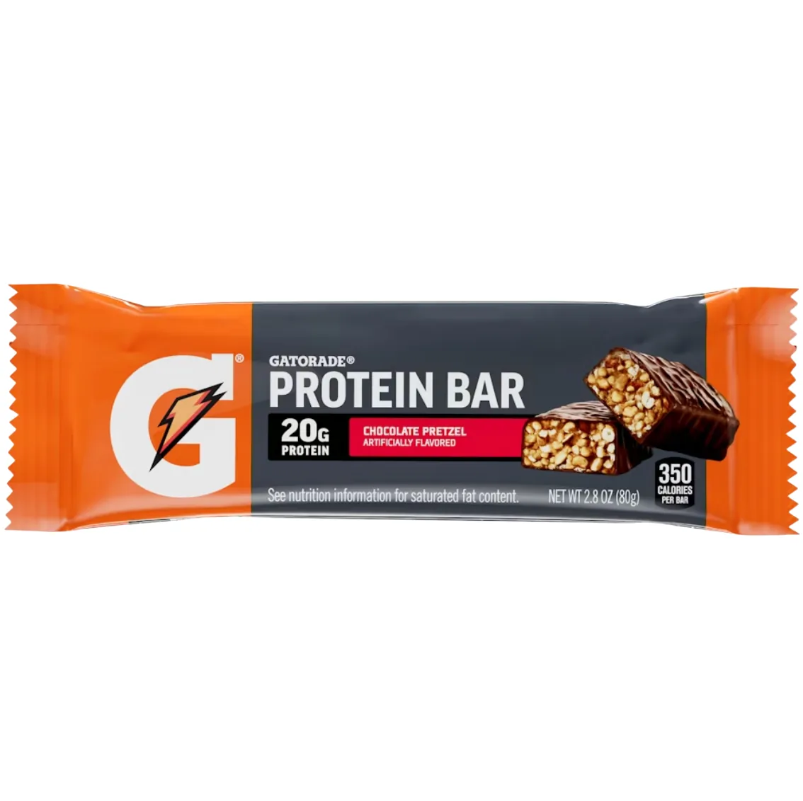Gatorade Chocolate Pretzel protein bar product photo