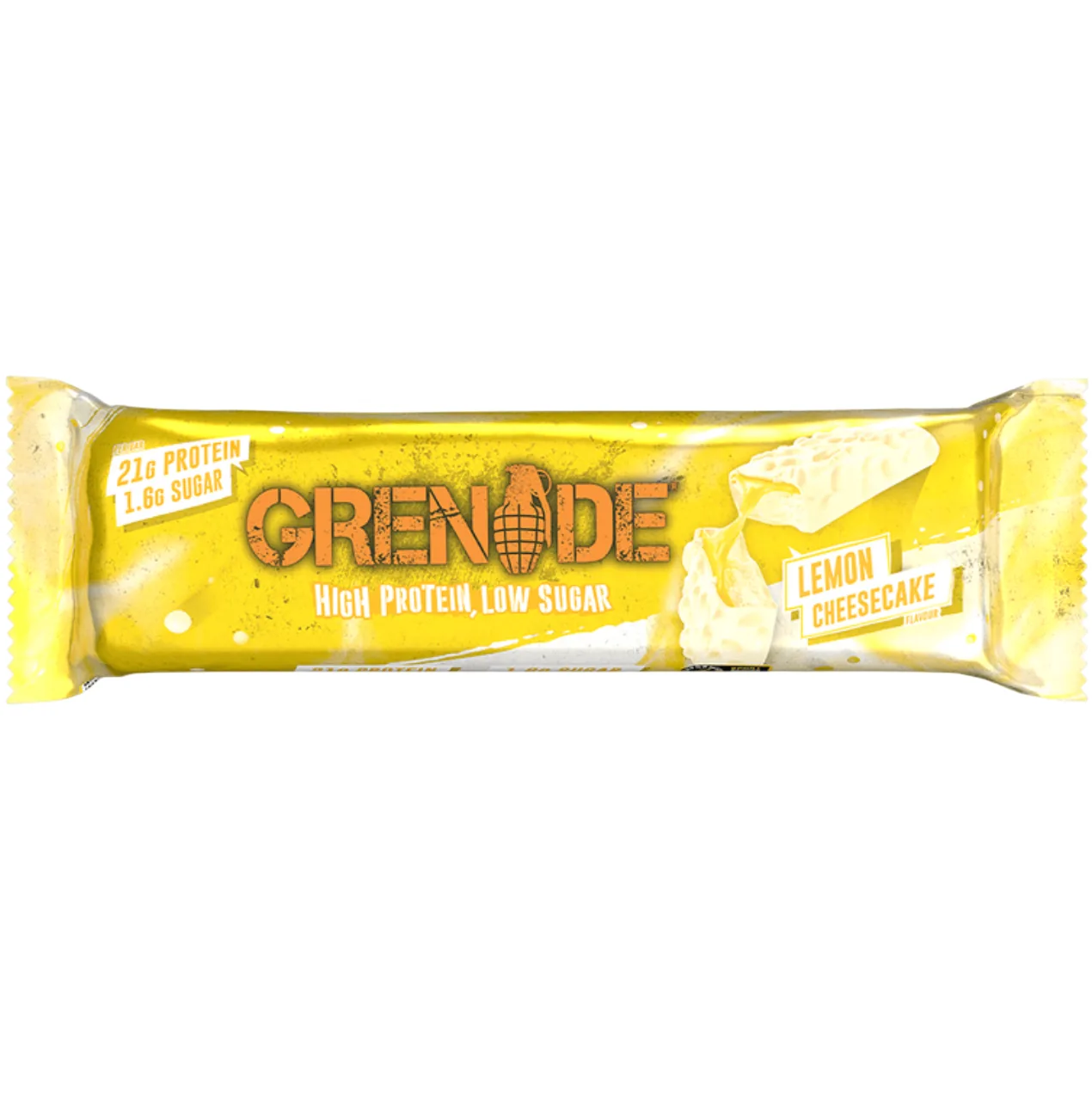 Grenade Lemon Cheesecake Protein Bar protein bar product photo