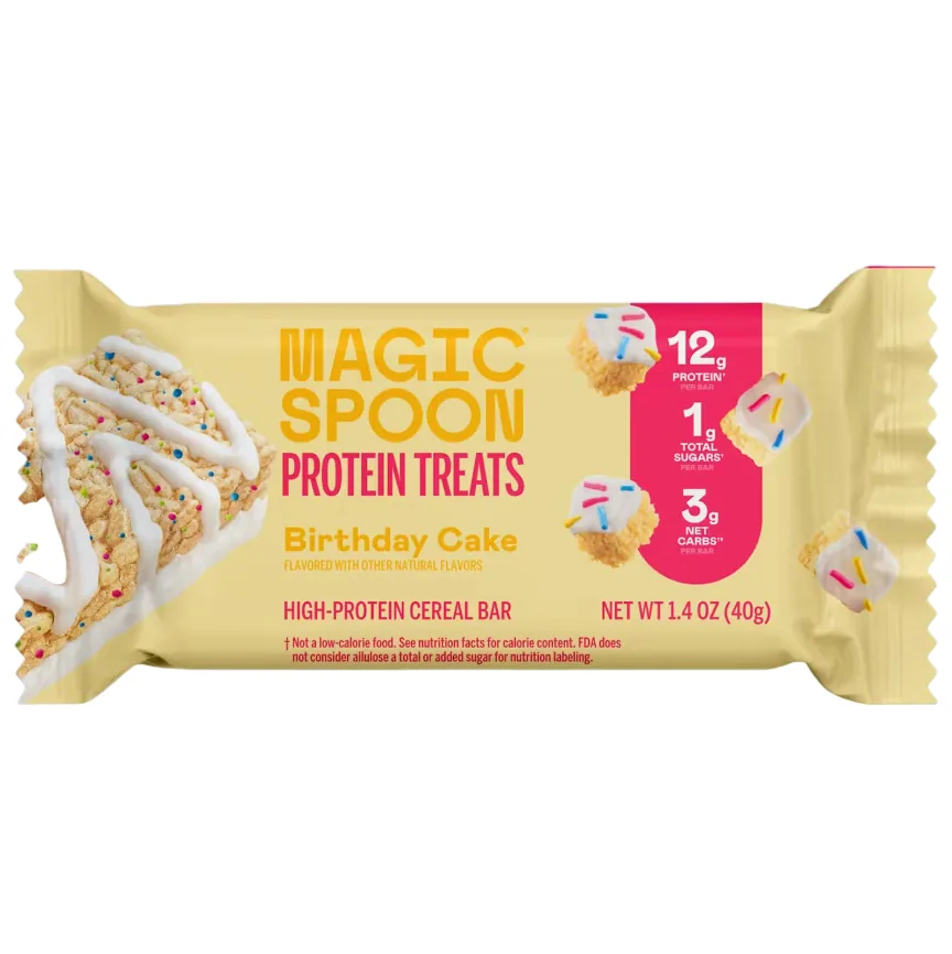 Magic Spoon Birthday Cake protein bar product photo