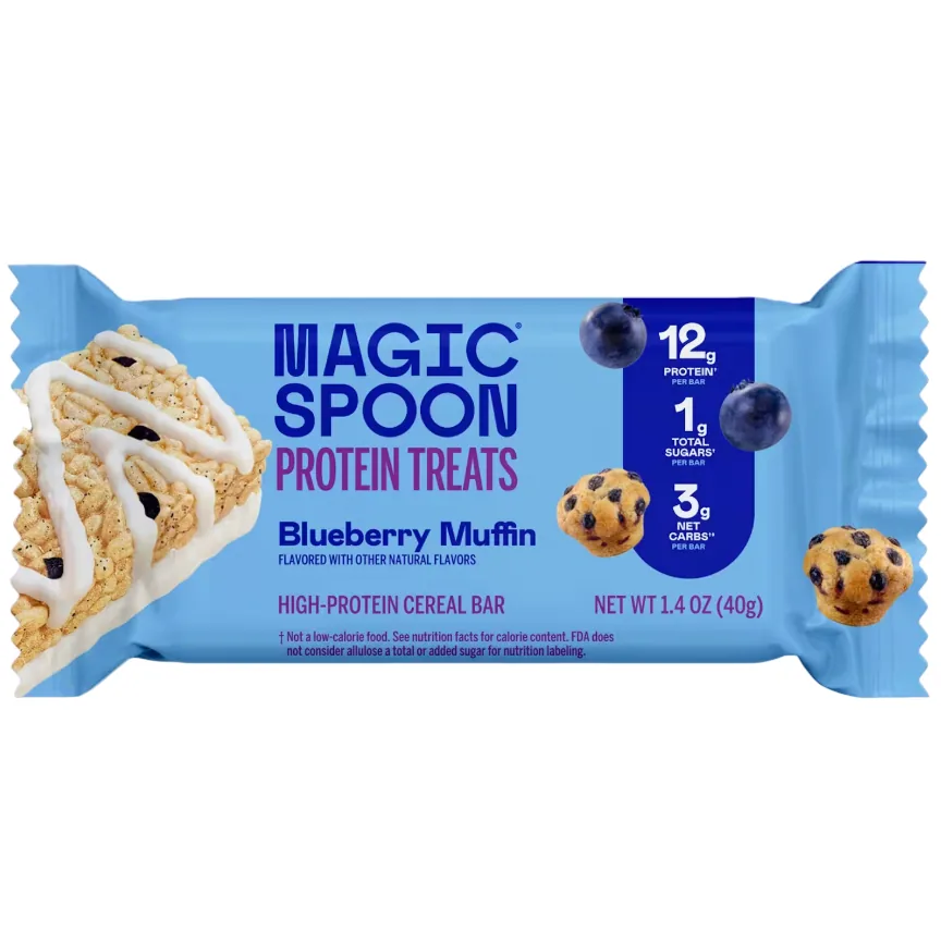 Magic Spoon Blueberry Muffin protein bar product photo
