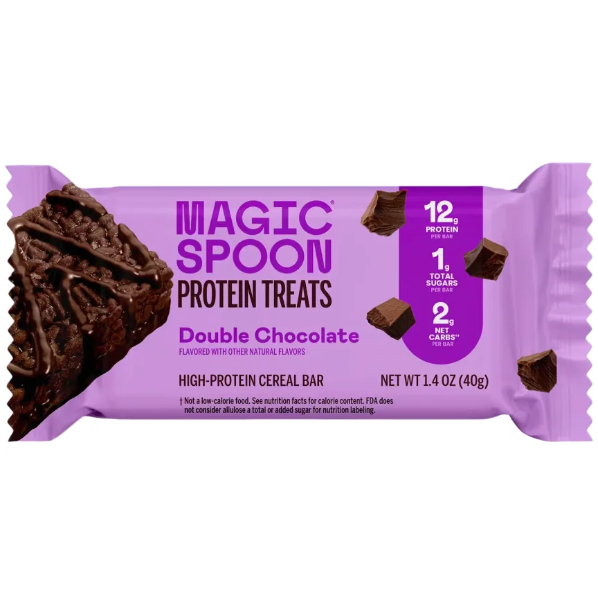 Magic Spoon Double Chocolate protein bar product photo