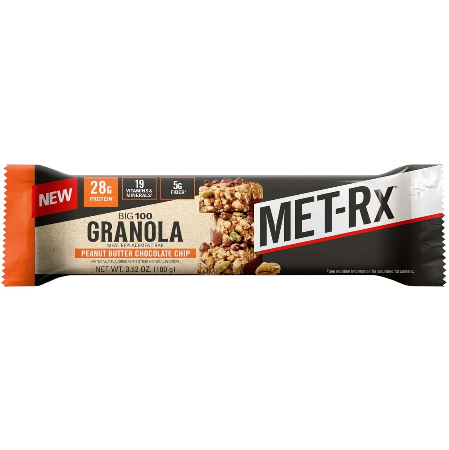 MET-Rx Peanut Butter Granola protein bar product photo