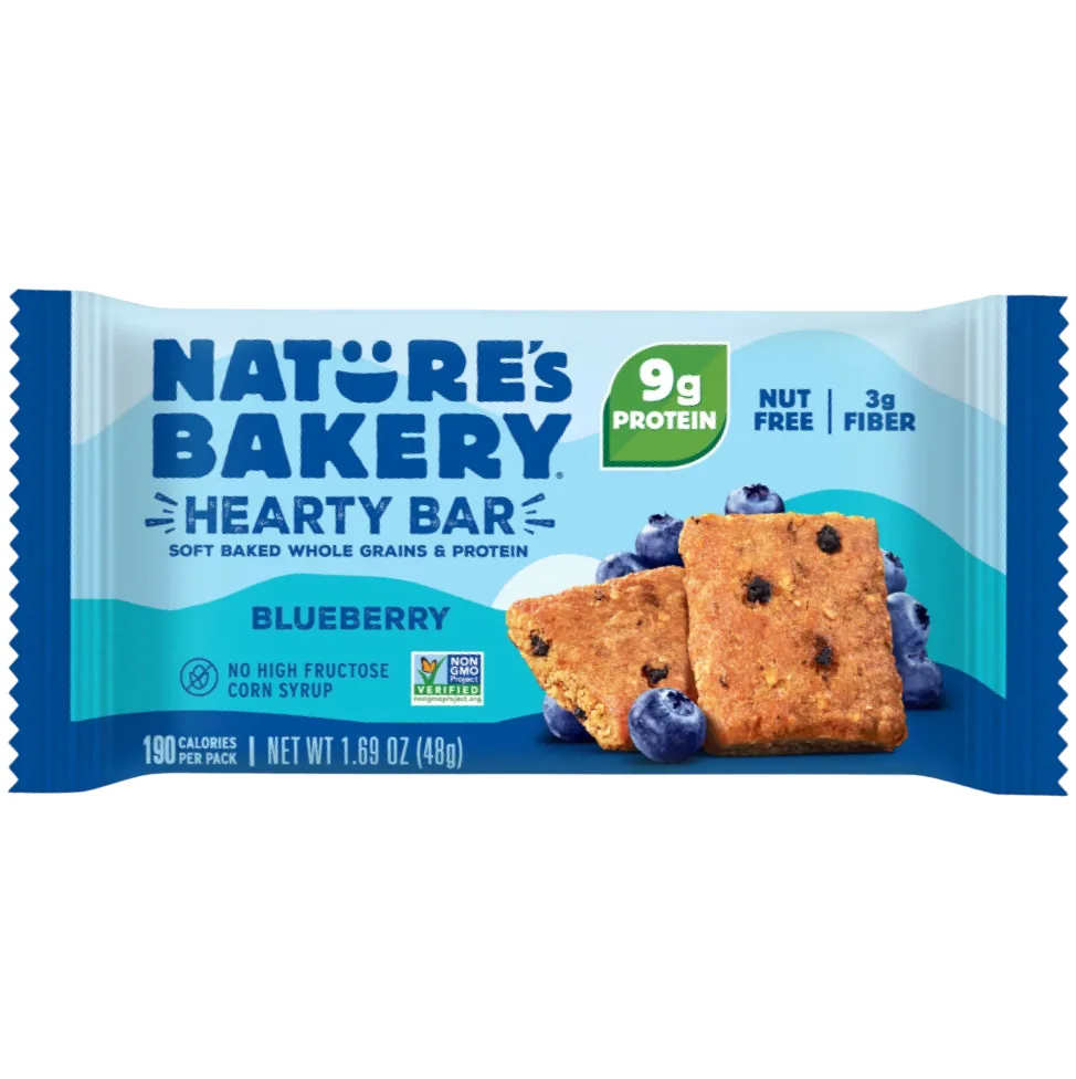 Nature's Bakery Blueberry protein bar product photo
