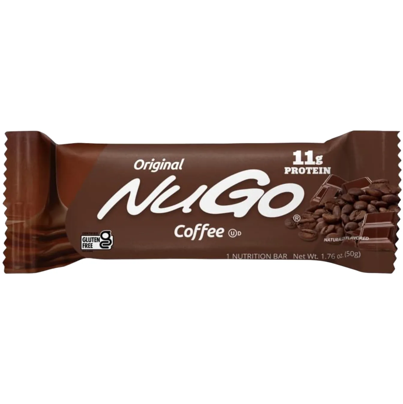 NuGo Nutrition Coffee protein bar product photo