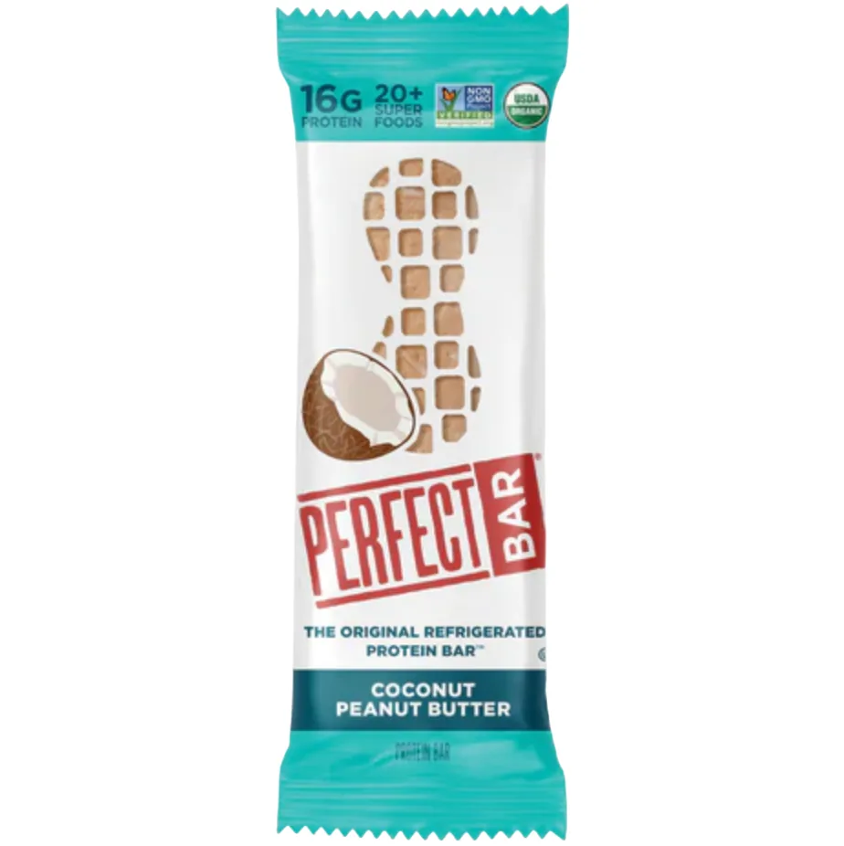 Perfect Snacks Coconut Peanut Butter protein bar product photo