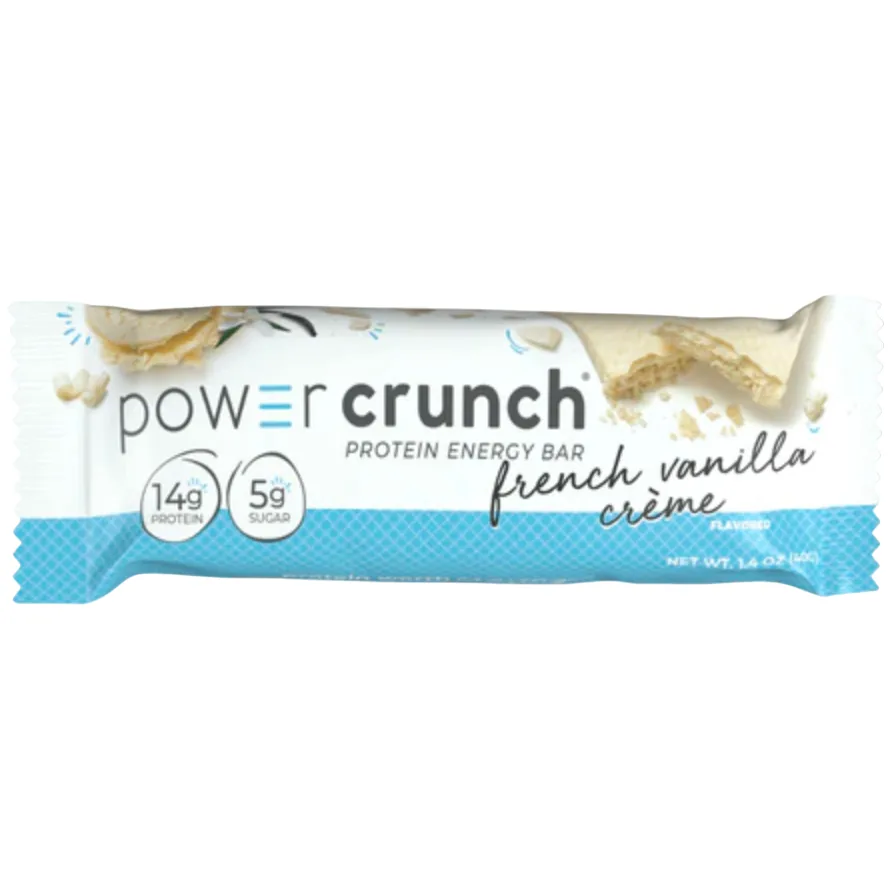 Power Crunch French Vanilla Crème protein bar product photo