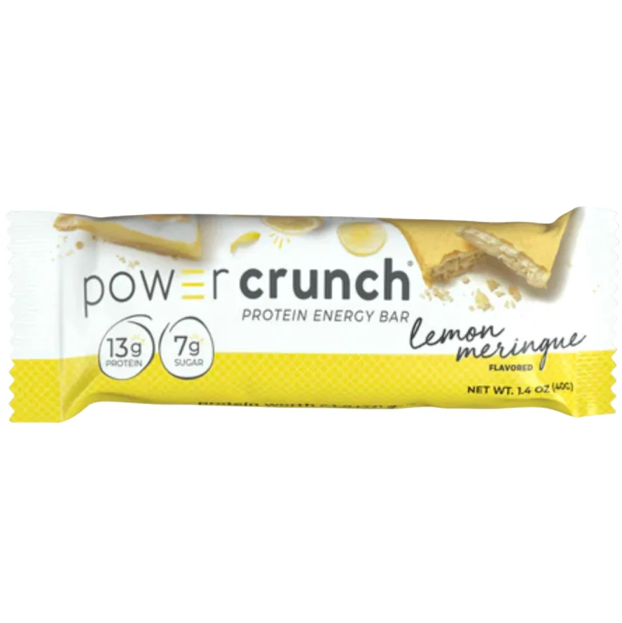 Power Crunch Lemon Meringue protein bar product photo