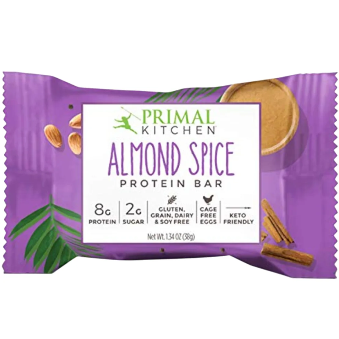 Primal Kitchen Almond Spice protein bar product photo