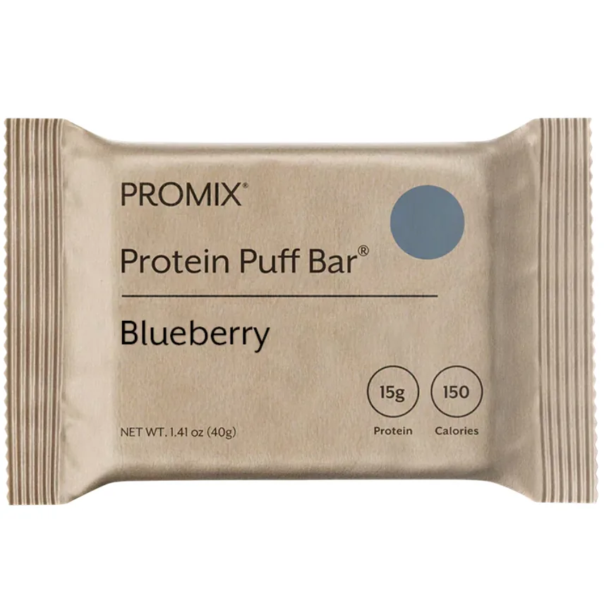 Promix Nutrition Blueberries & Cream protein bar product photo