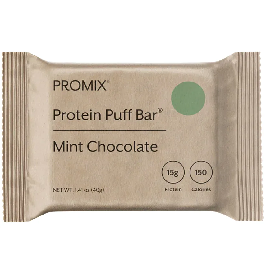 Promix Nutrition Mint Chocolate protein bar product photo