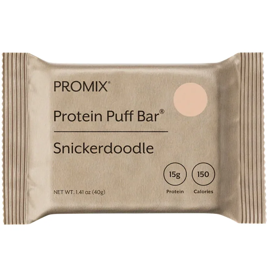 Promix Nutrition Snickerdoodle protein bar product photo