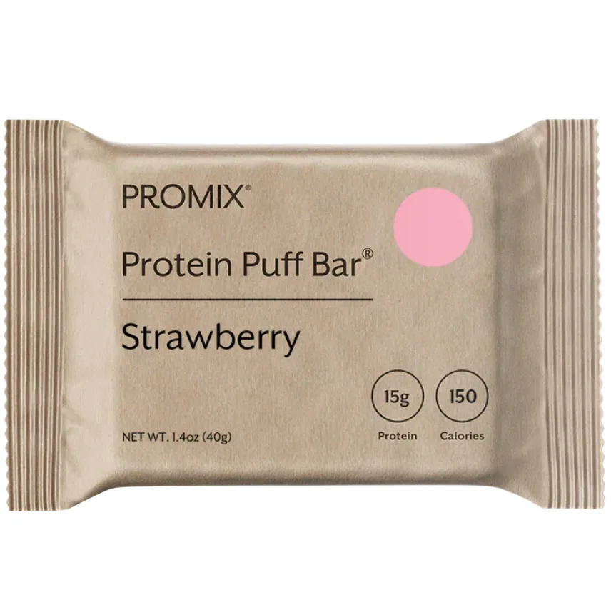 Promix Nutrition Strawberries & Cream protein bar product photo