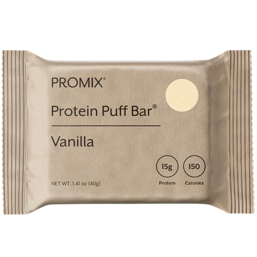 Promix Nutrition Vanilla protein bar product photo