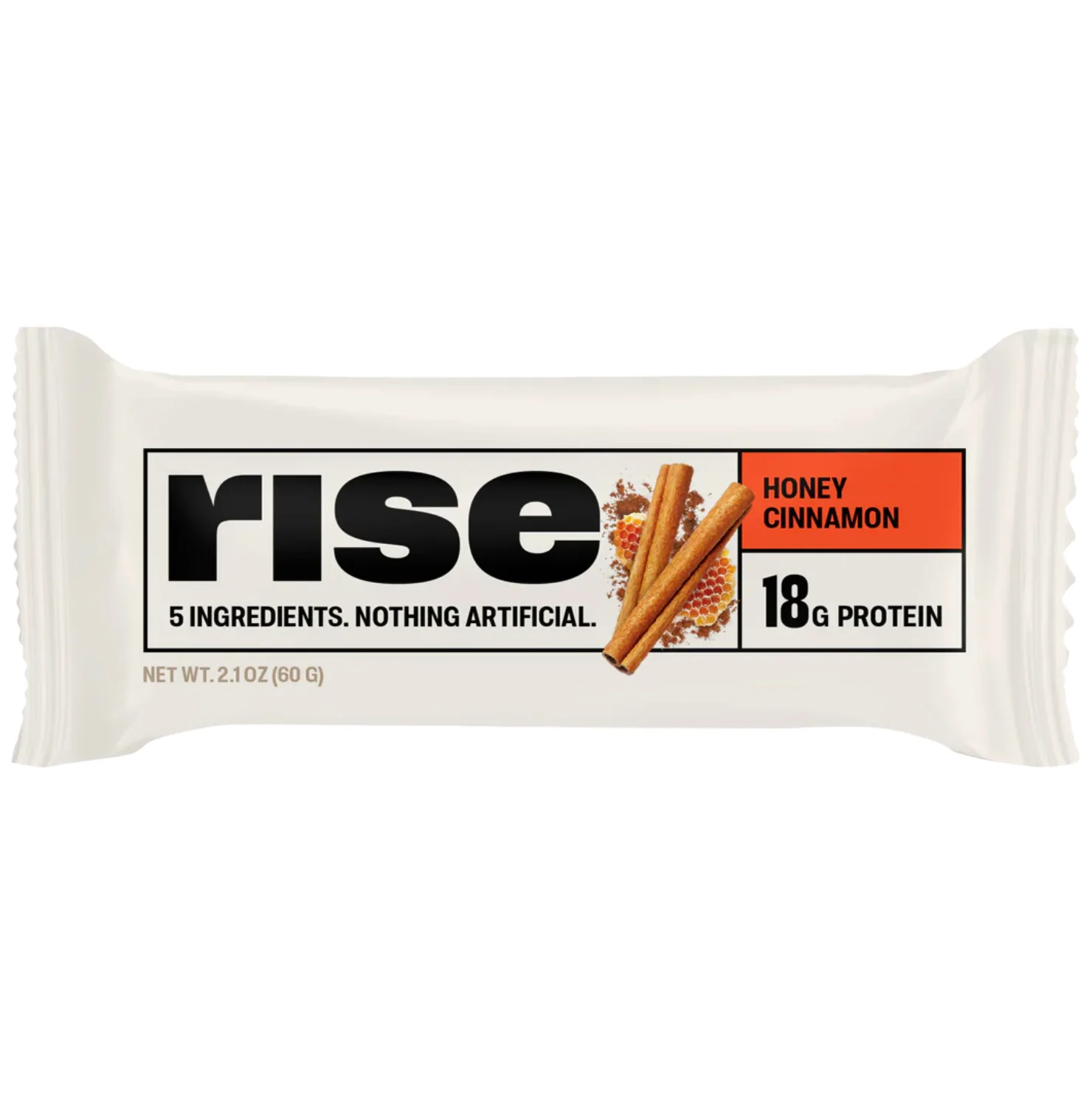 Rise Bar Honey Cinnamon (Snickerdoodle) protein bar product photo