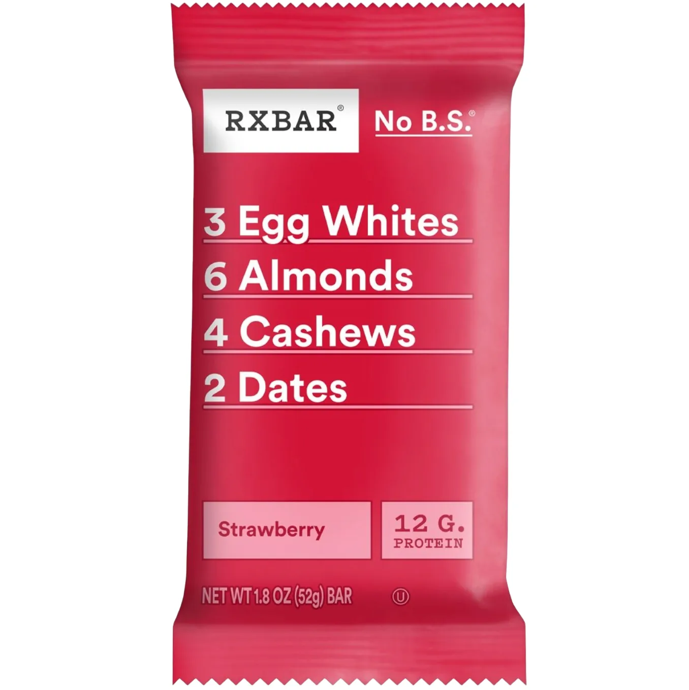 RXBAR Strawberry protein bar product photo