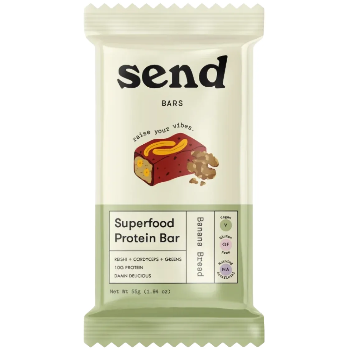 Send Banana Bread protein bar product photo