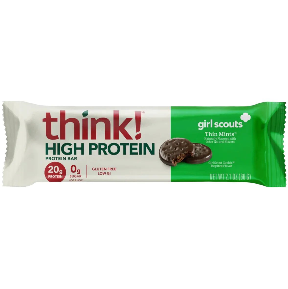 think! Girl Scouts Thin Mints™ protein bar product photo