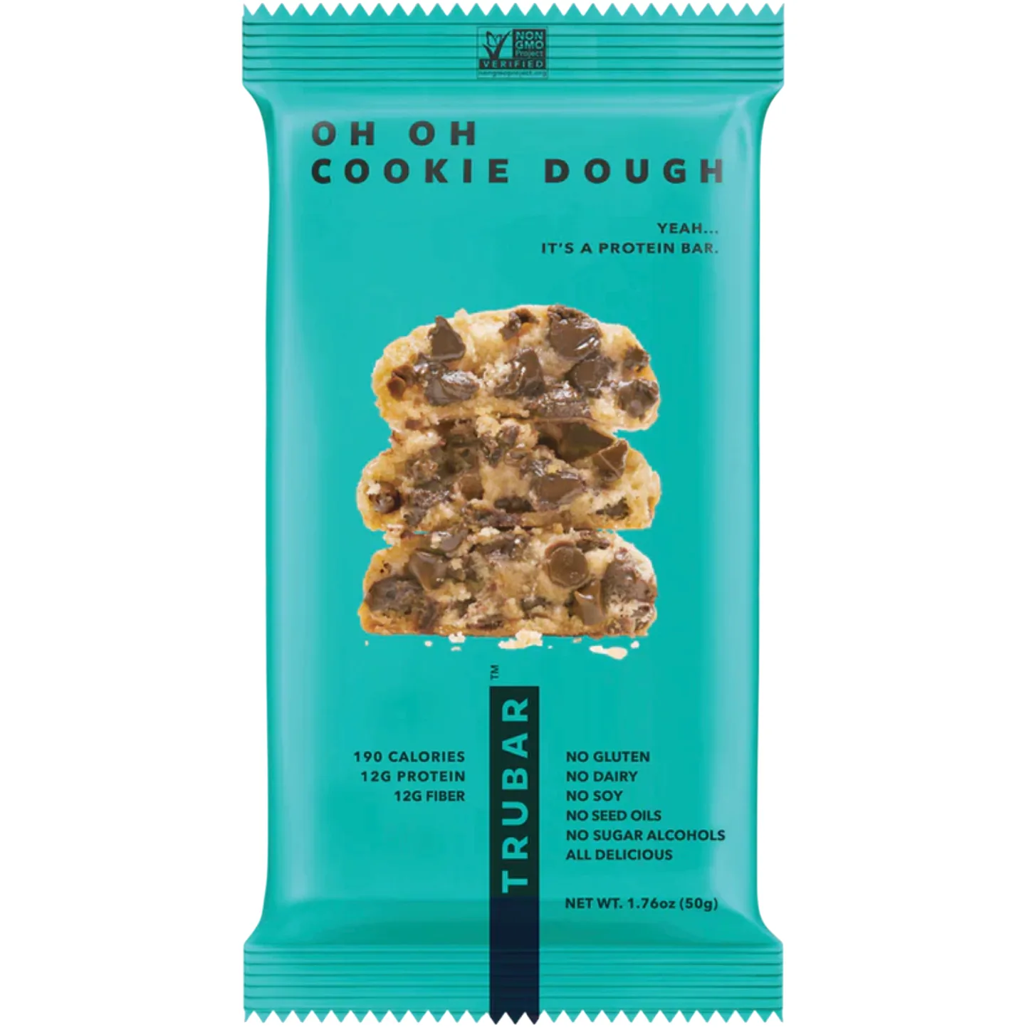 TRUBAR Oh Oh Cookie Dough protein bar product photo