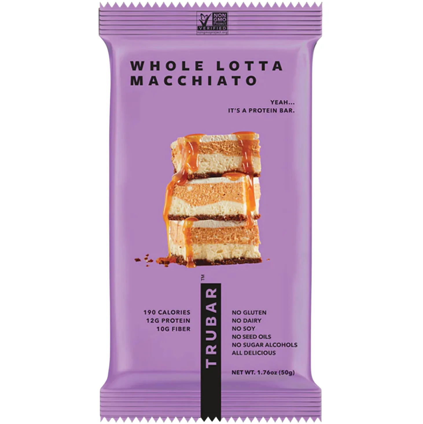 TRUBAR Whole Lotta Macchiato protein bar product photo