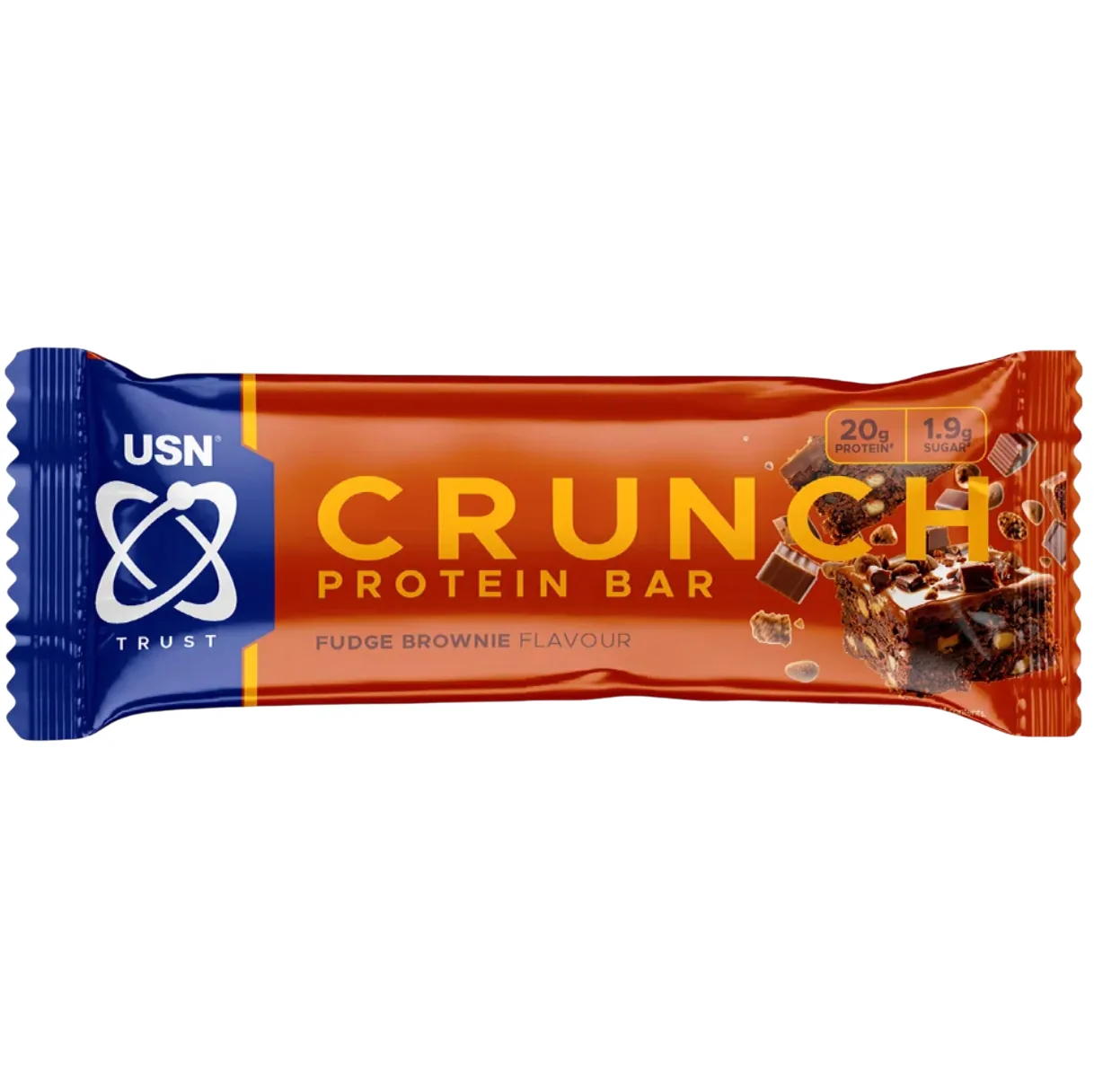 USN Fudge Brownie protein bar product photo