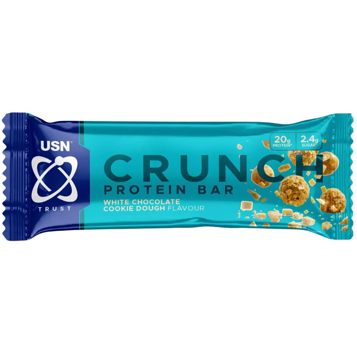 USN White Chocolate Cookie Dough protein bar product photo